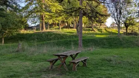 Aire de pique-nique de Sainte Fauste à Bozouls