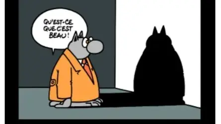 Exposition - le Chat de Geluck dans l'univers de Pierre Soulages