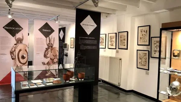 BD et gladiateurs dans la série Arelate (2019)