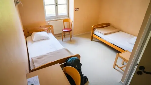 Chambre à partager lit pèlerin