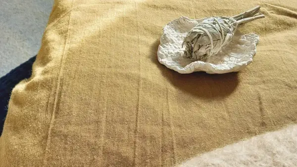 Détail de la chambre mansardée, Aubrac