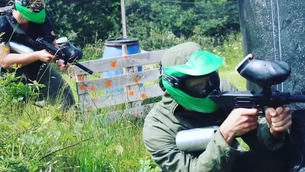 Vert Tea Jeu - Paint ball