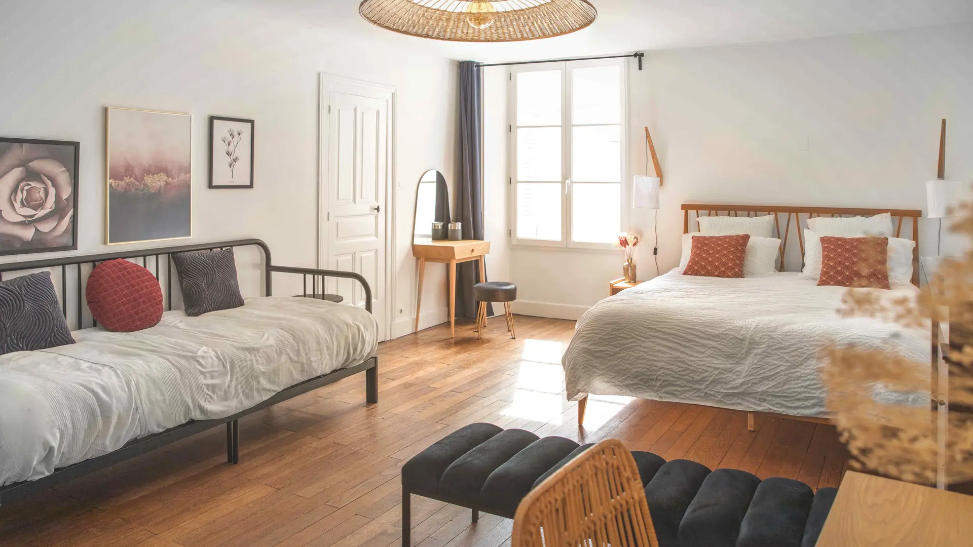 La Demeure de Chemonton - Une des chambres