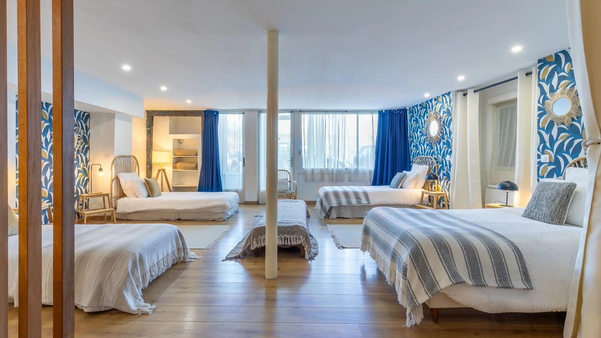 La Maison des Chalands - Une des chambres