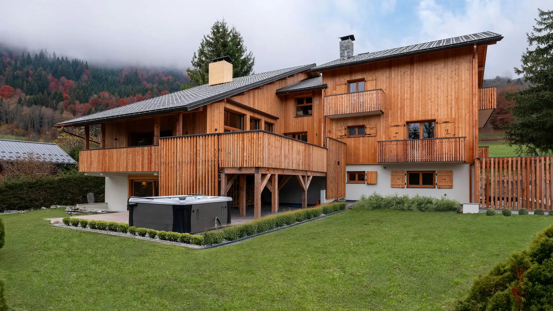 Vue de la propriété