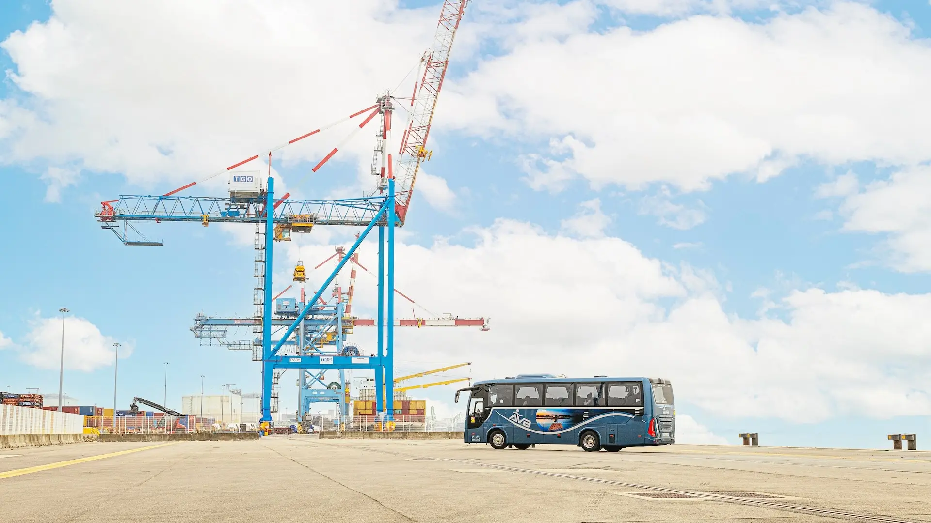 Visite du Grand Port Maritime de Saint-Nazaire