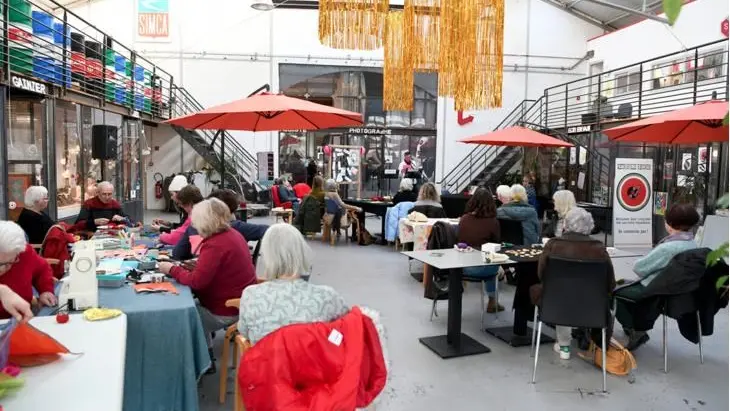 La fréquentation au Garage est libre et gratuite