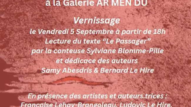 Exposition de livres d'artistes à la Galerie Ar Men DU