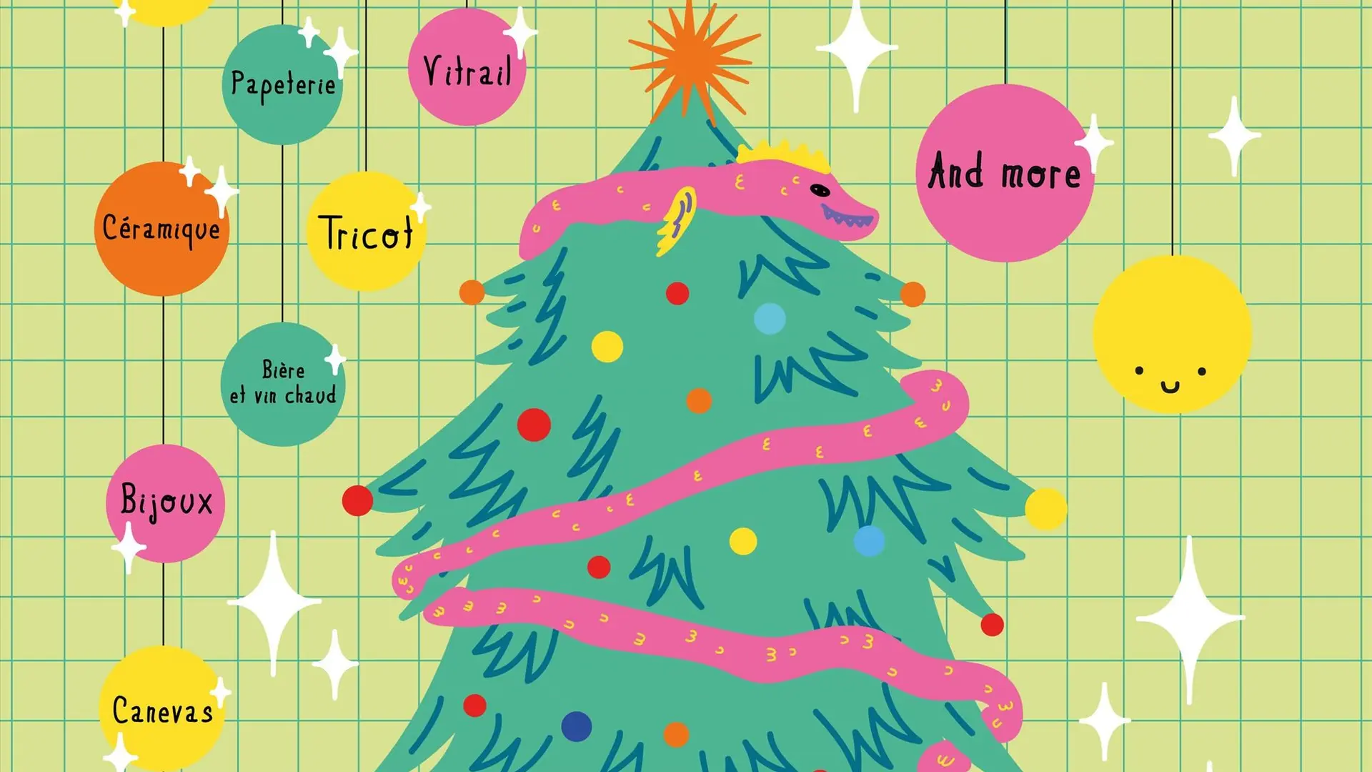 AFFICHE Fish and friend's Market