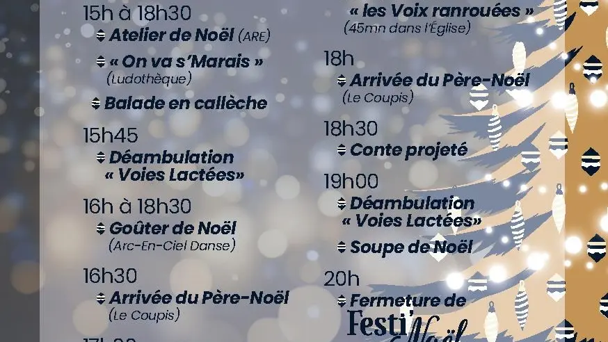 Programme Festi'Noël