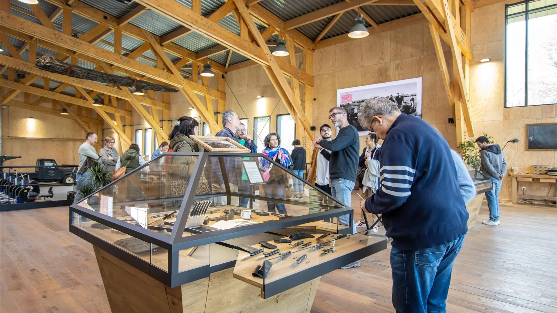 Visite des ateliers JHP, couteaux  Morta