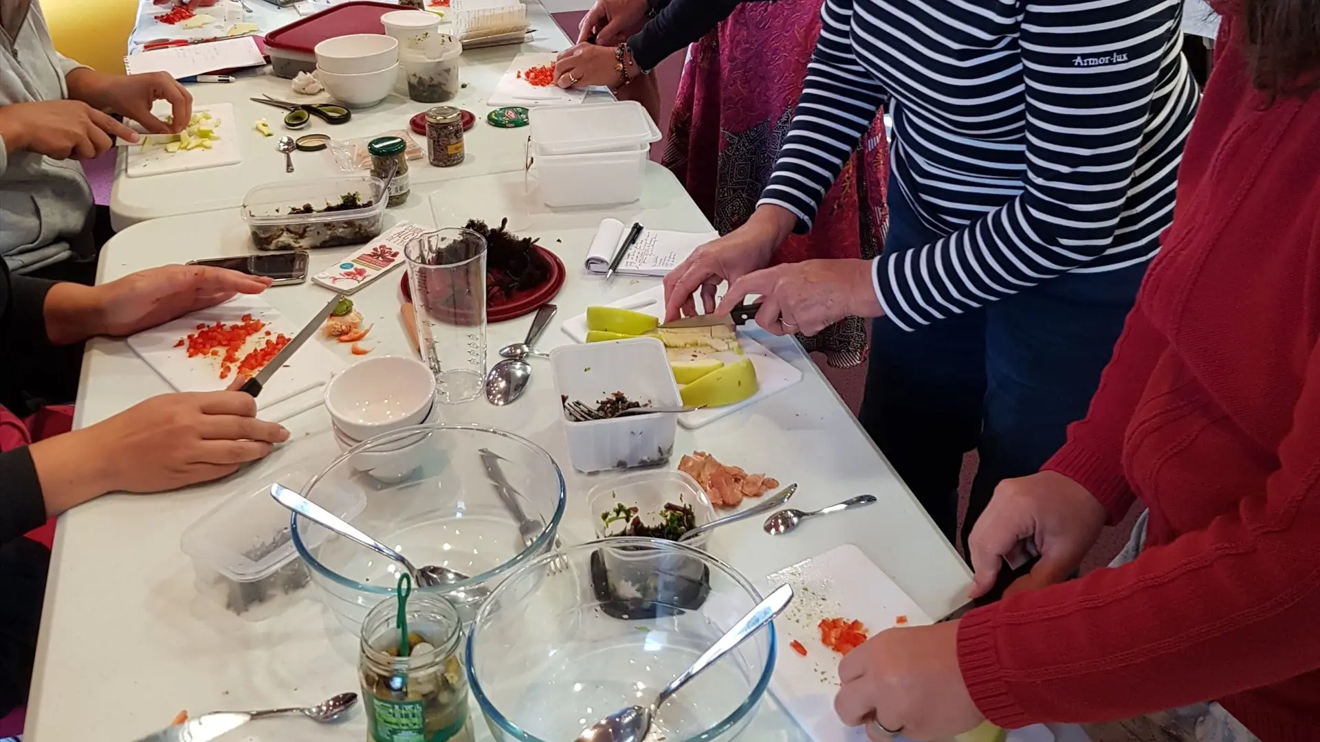 Atelier cuisine algues