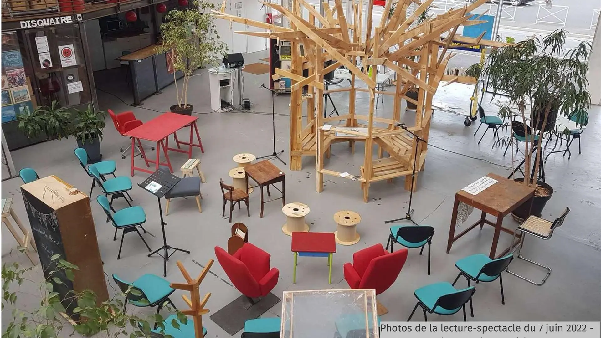 Atelier Ecrire Dans La Ville, 2023, avec le CabanArbre