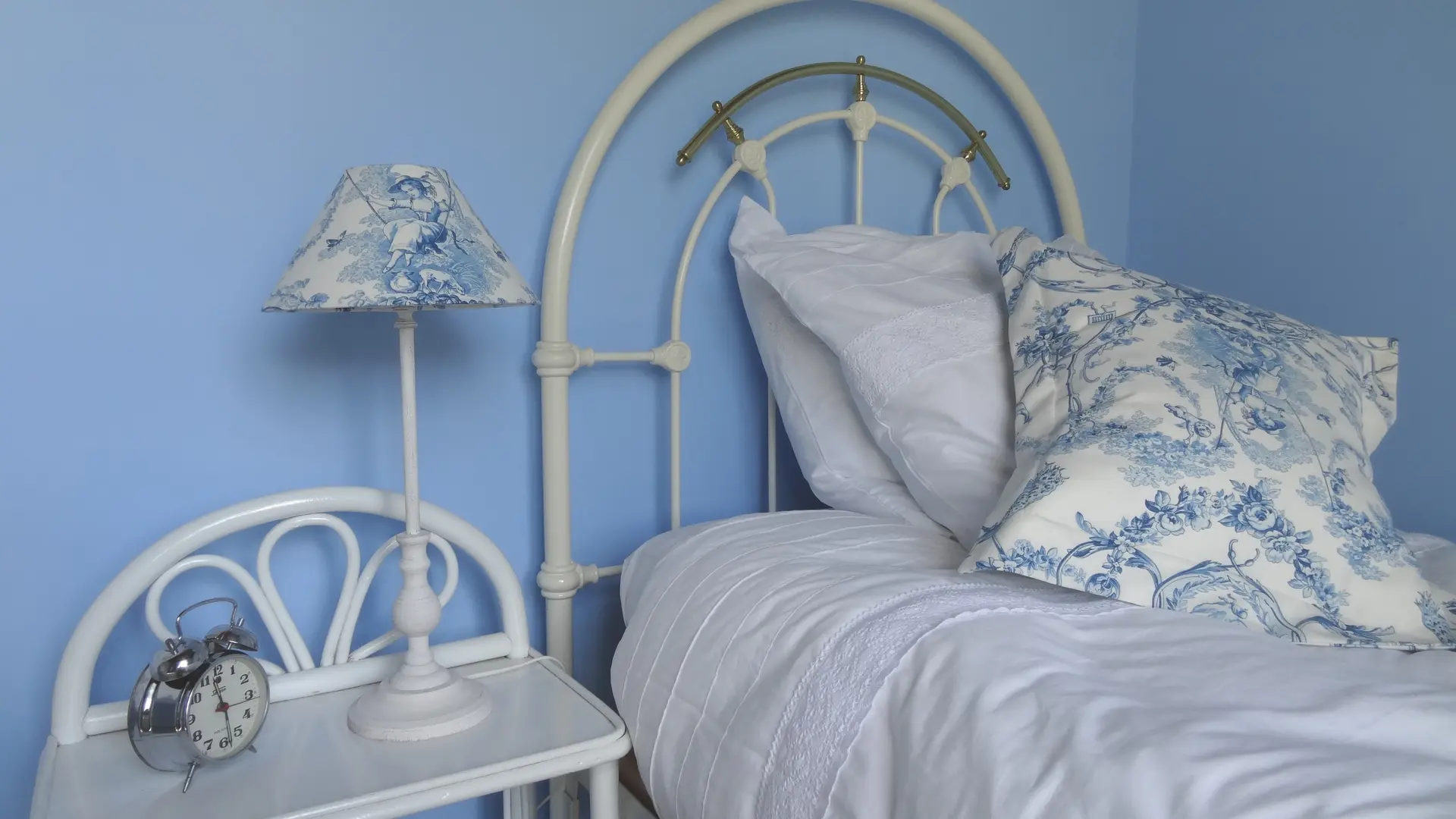 Chambre bleue