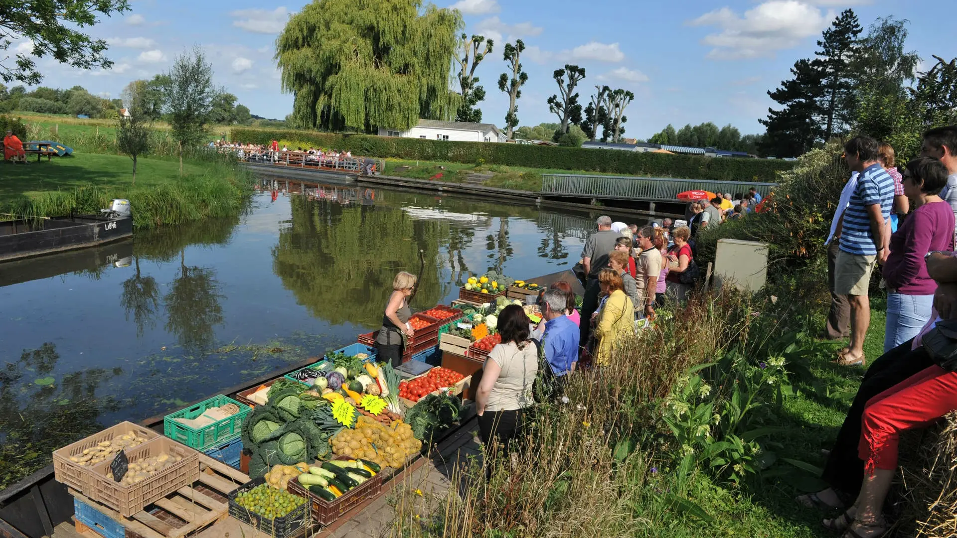 ÔMARAIS Marché sur l'eau