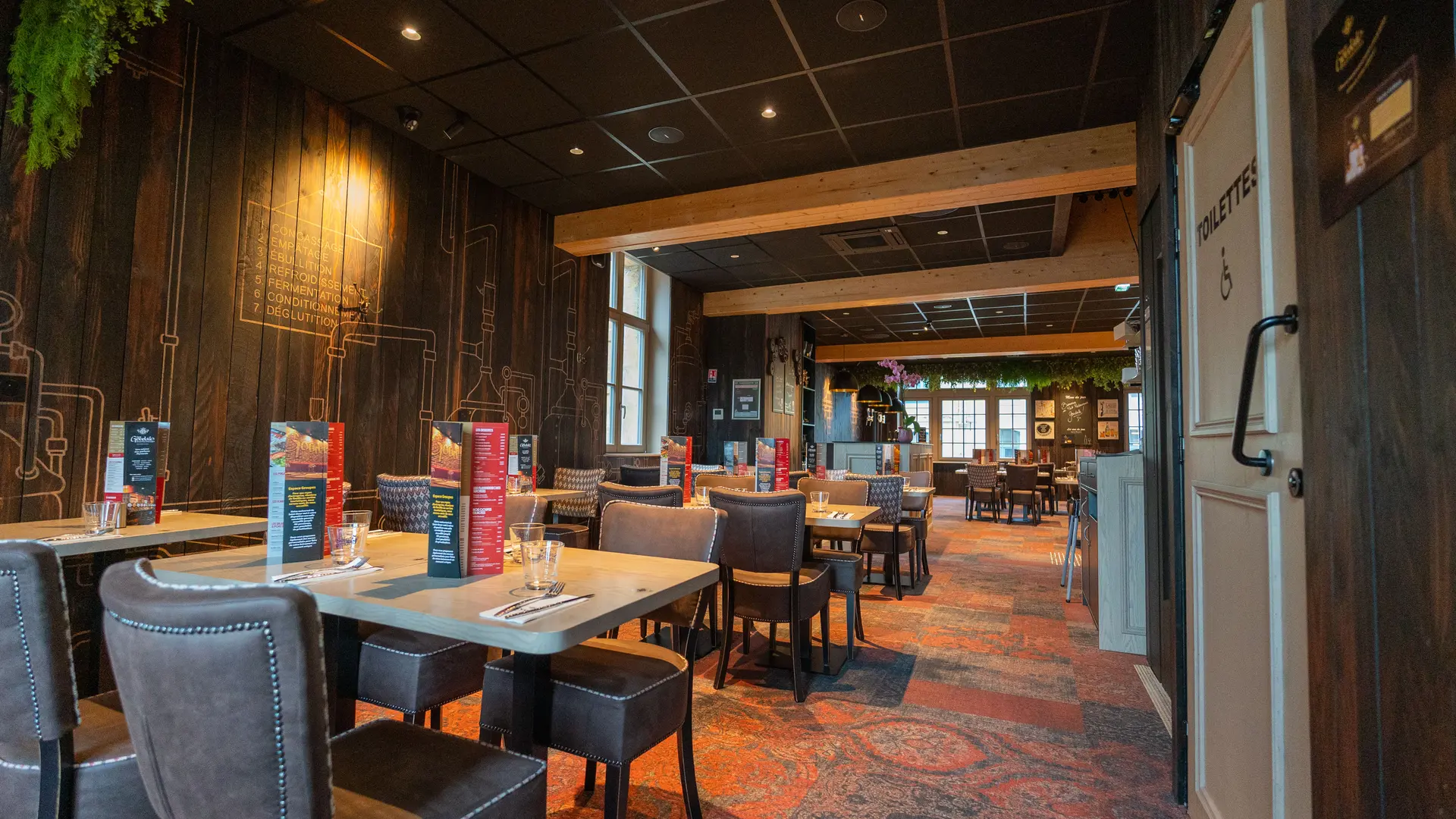 Intérieur du Pub Goudale à Saint-Omer