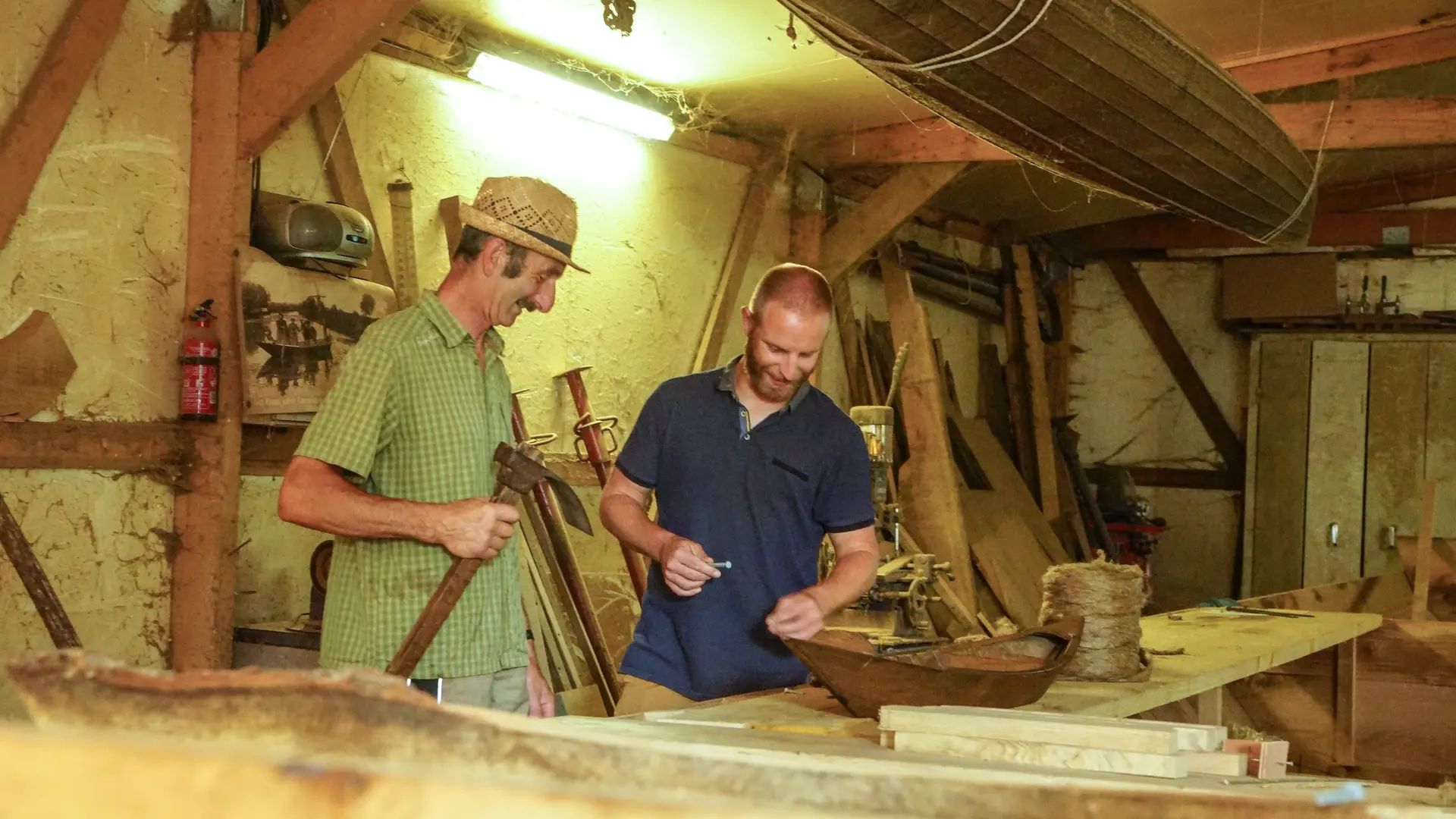 Faiseurs de bateaux Marais Groupe Bacôve Atelier 2019 CLAIRMARAIS