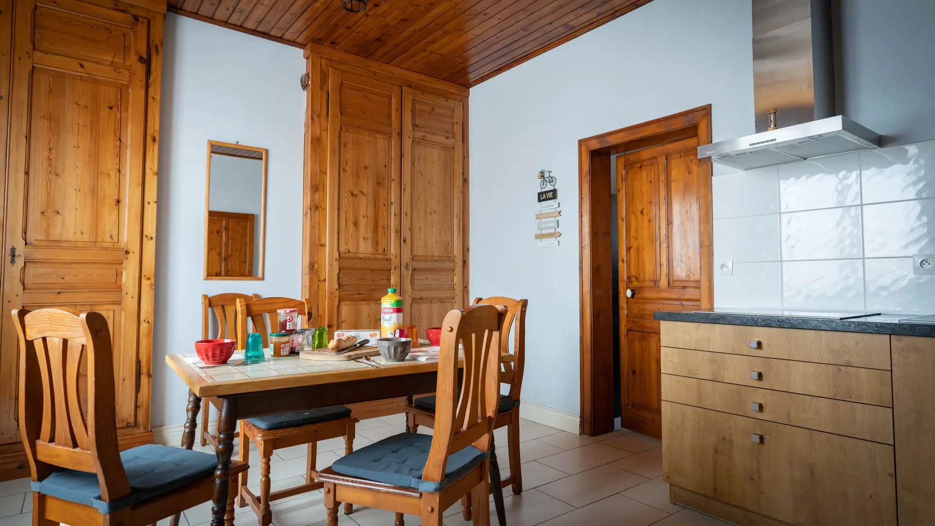 Cuisine Gîte a la cour carrée