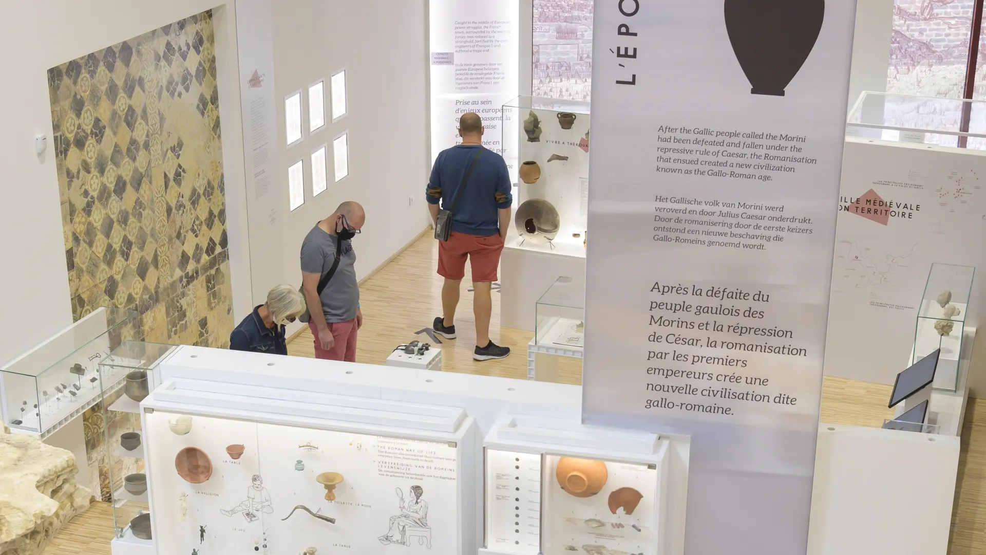 La Maison de l'Archéologie - intérieur