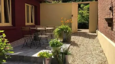 Gîte Le Cabinet de Benoni, terrasse