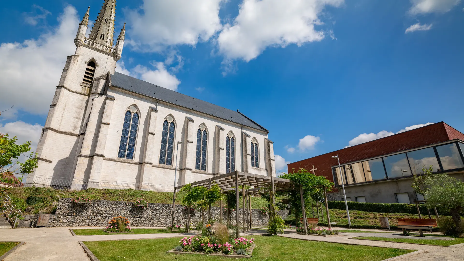 Parc et Église de Lumbres