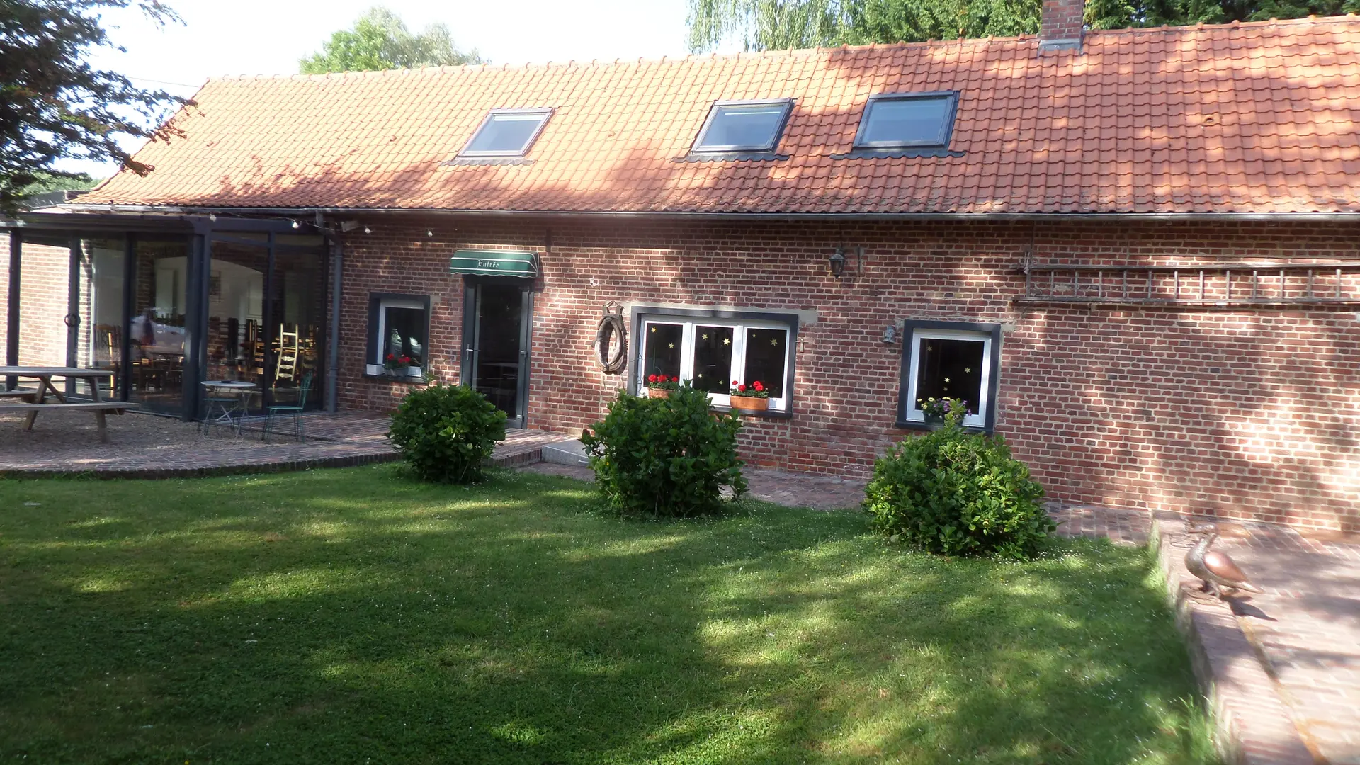 Meublé de la Haute Lys_Jardin intérieur