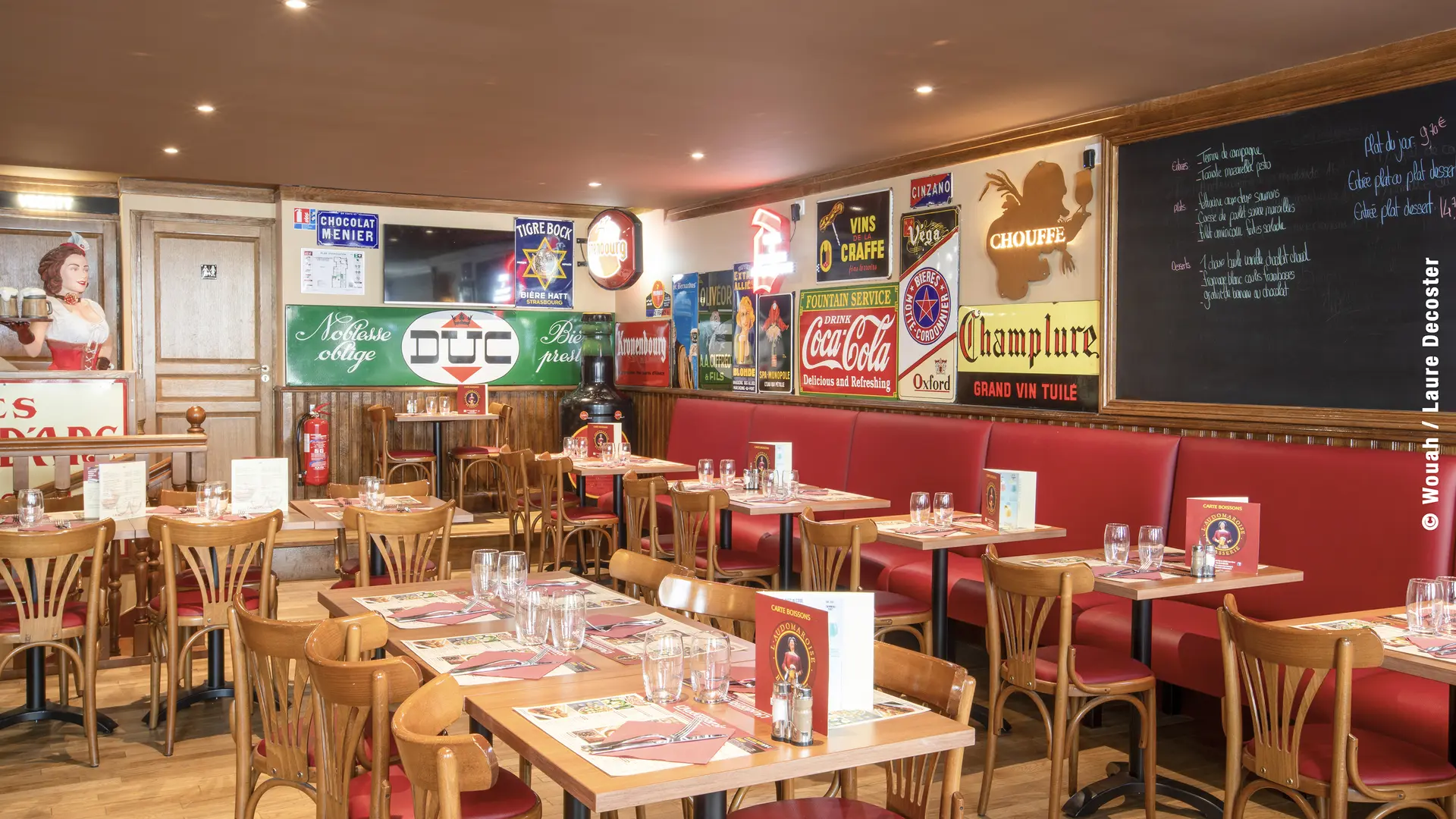 Salle haut  - Brasserie Audomaroise - Saint-Omer