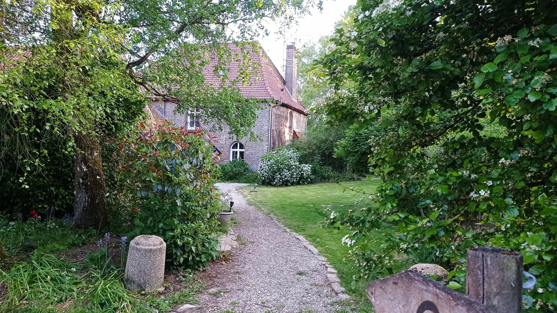 Entrée Moulin de Renty