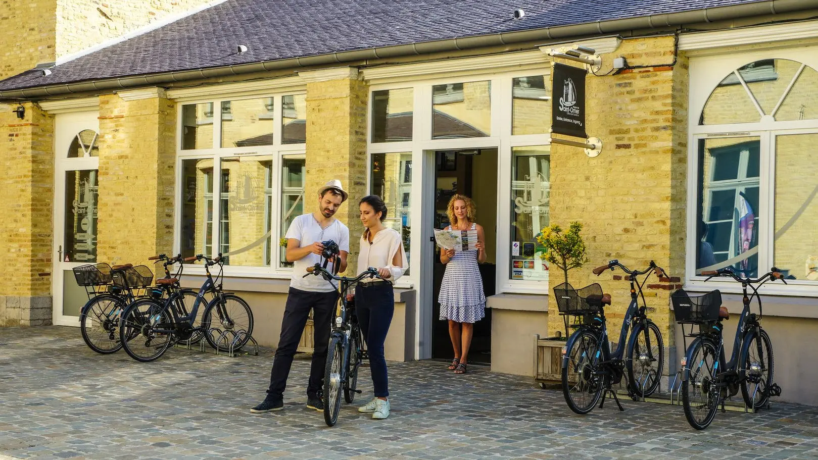 Location de vélos électrique à l'office de tourisme du Pays de Saint-Omer