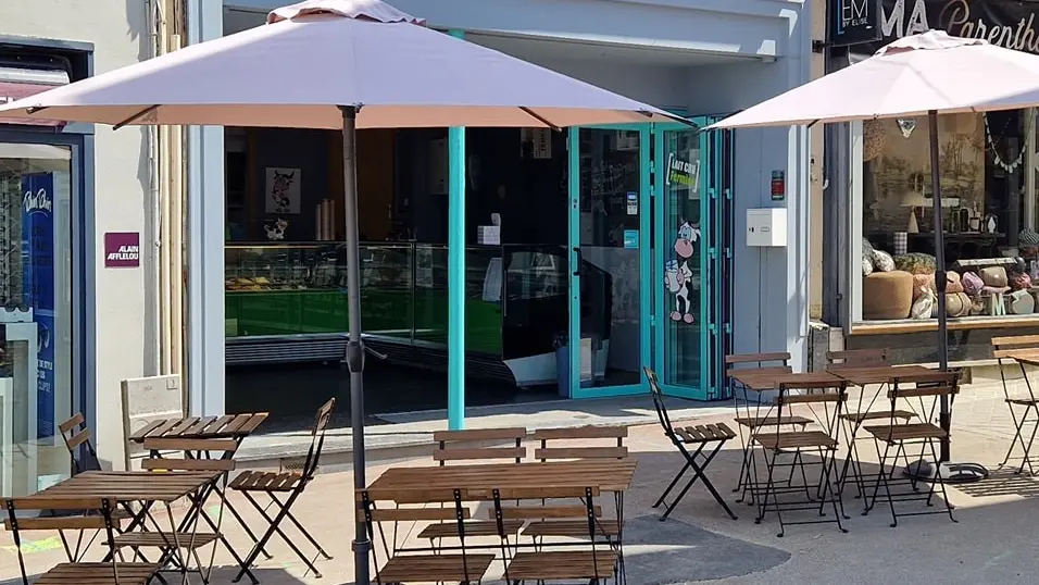 La terrasse des Givrés du Cornet à Saint-Omer
