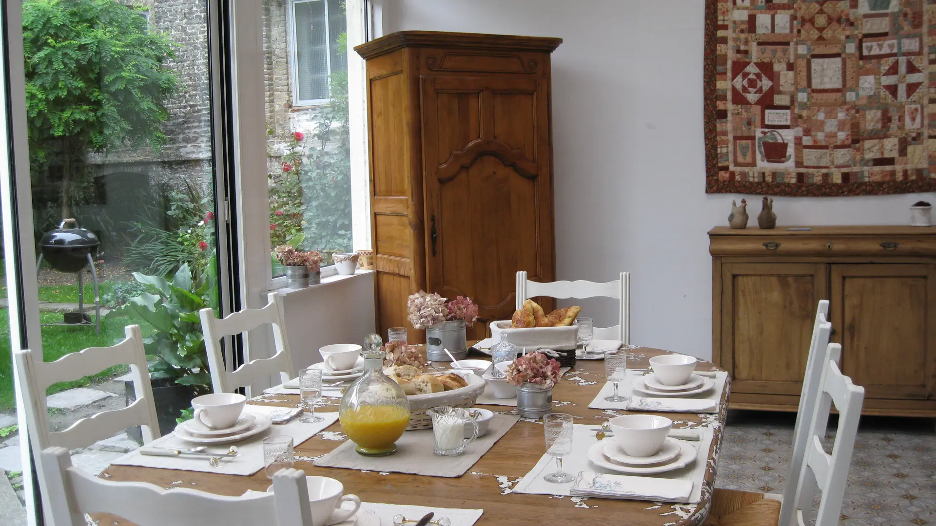 Des caps et marais d'Opale, petit-déjeuner