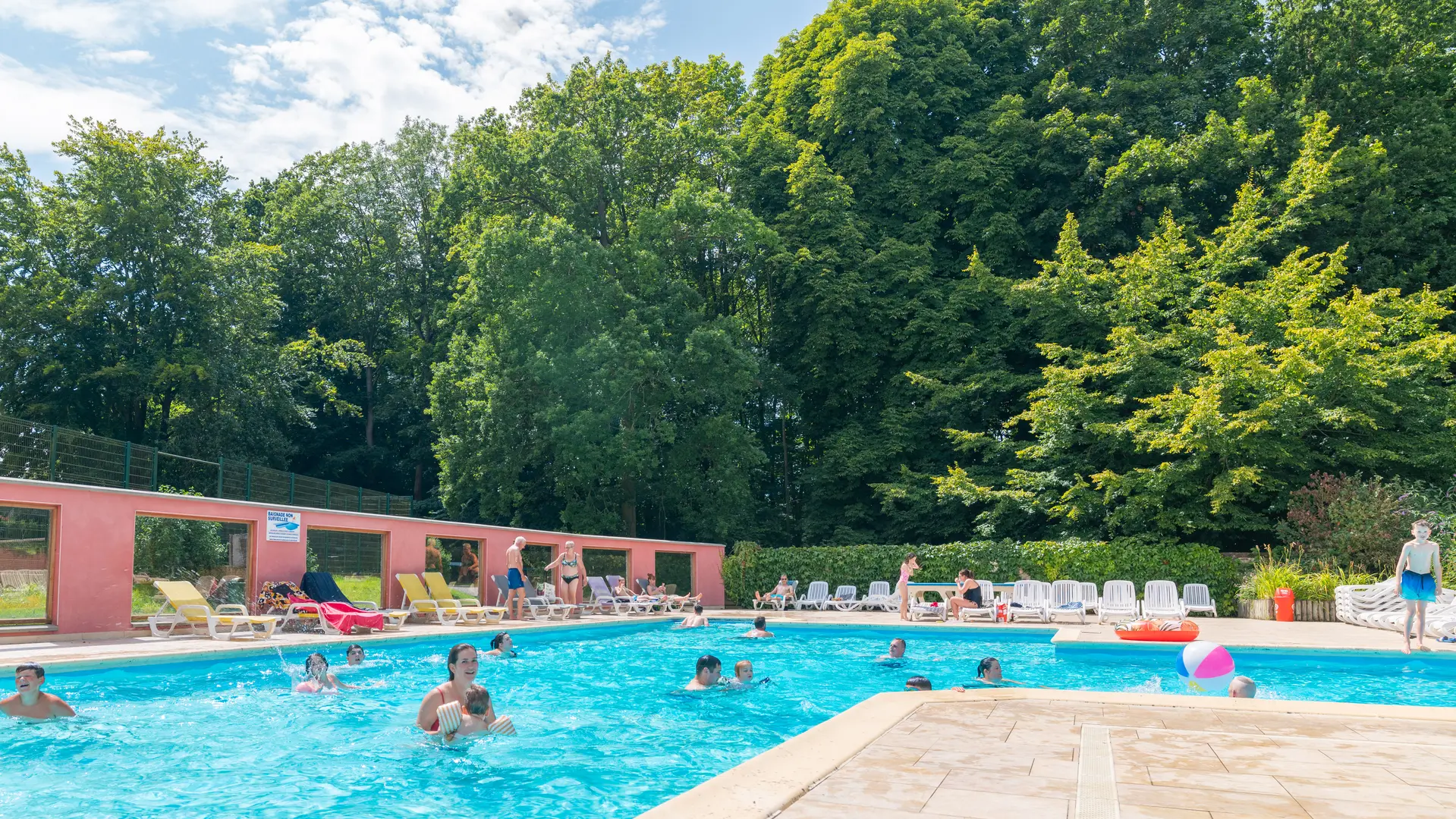 Piscine - Camping du Gandspette