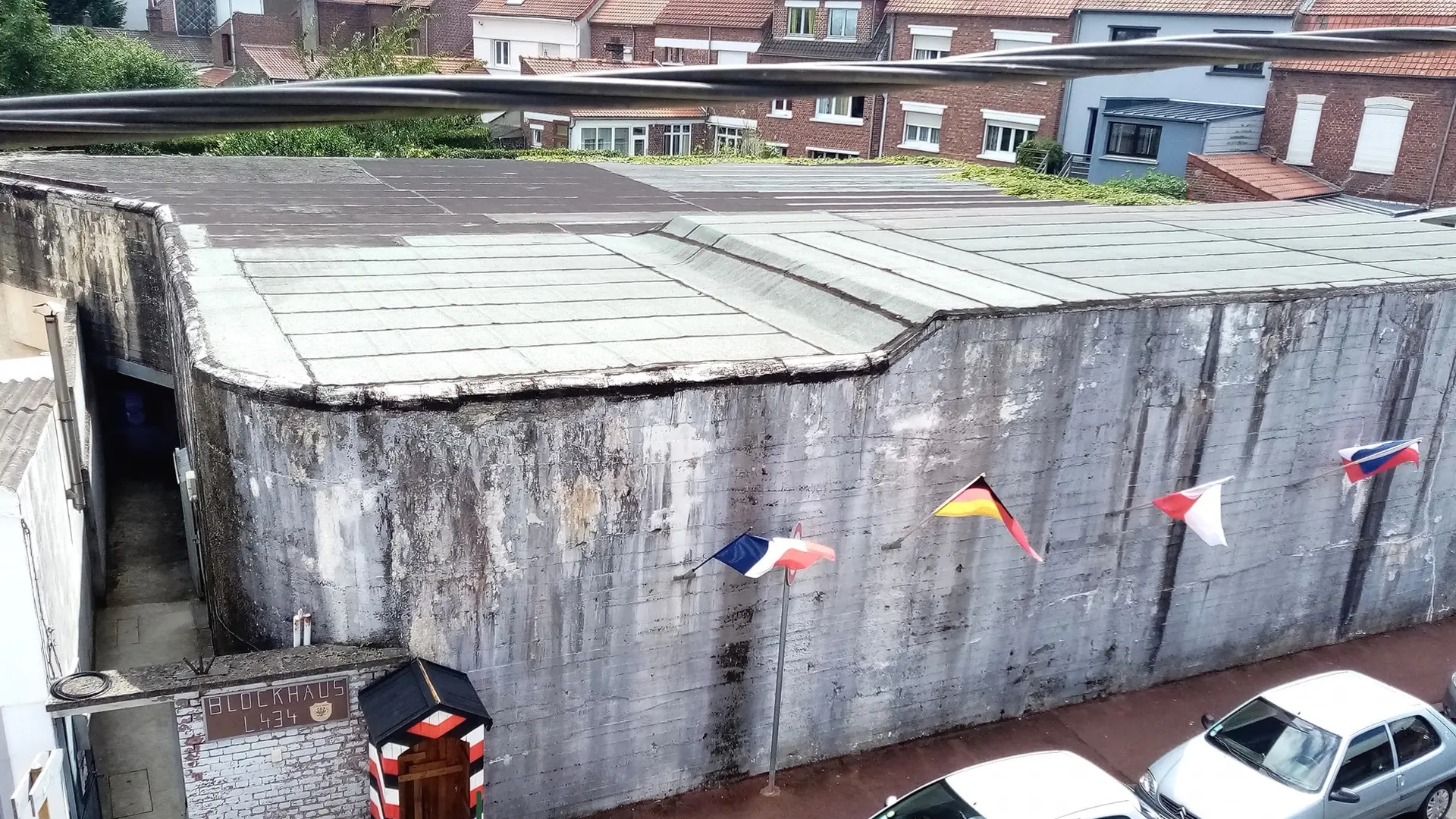 Blockhaus de la rue des Madeleines - vue extérieure