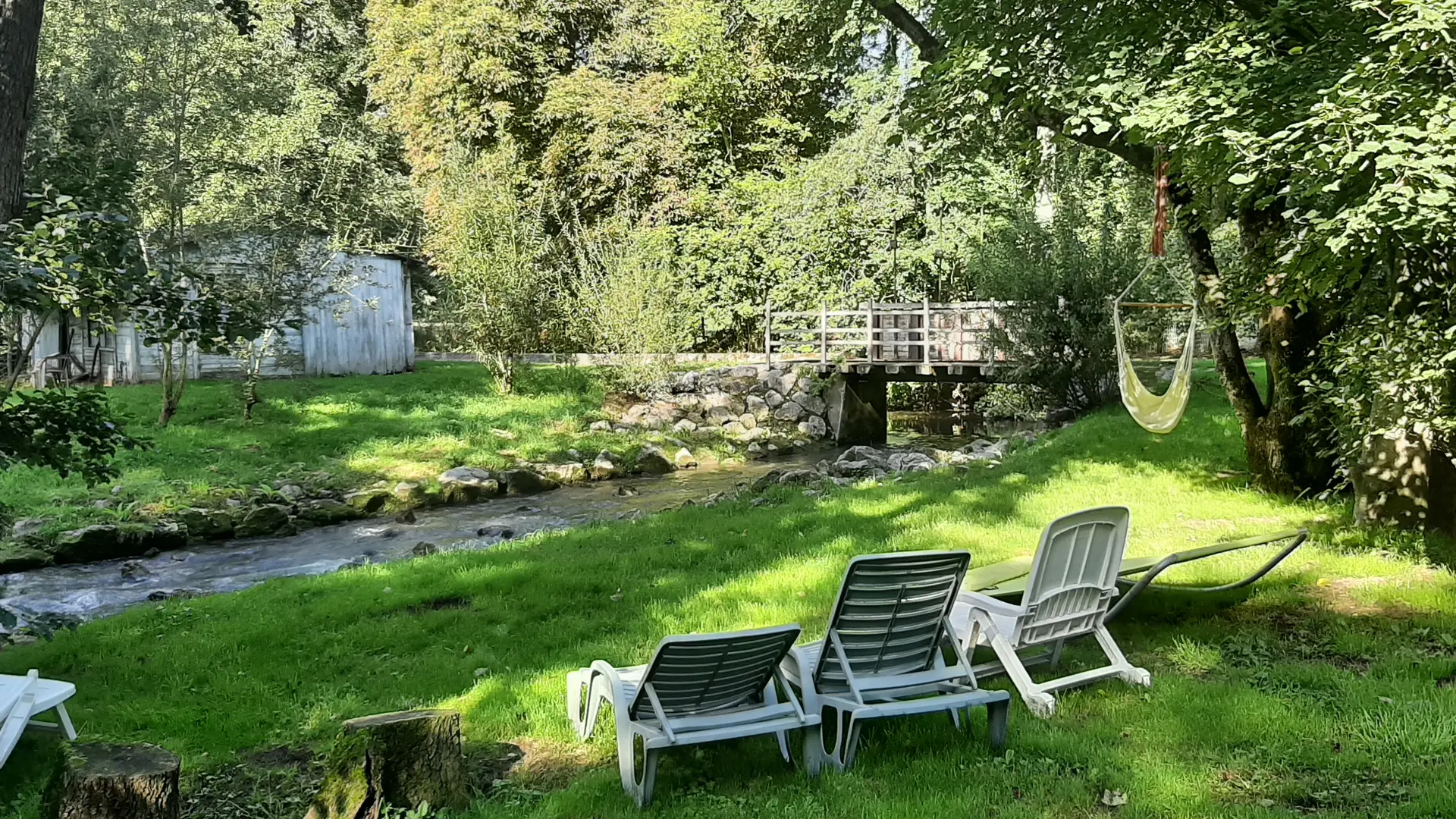 Extérieur du Gîte du Moulin du Hamel