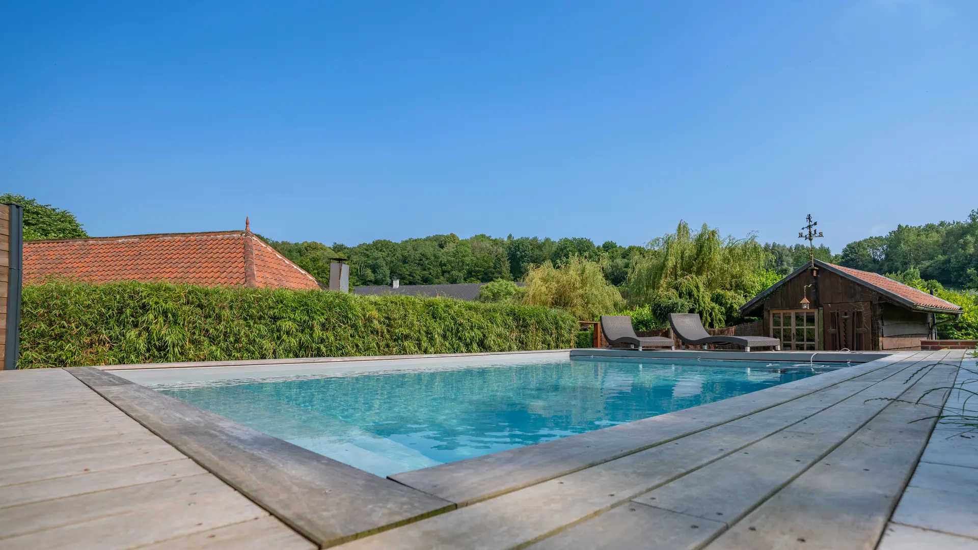 Piscine - Ferme des Templiers