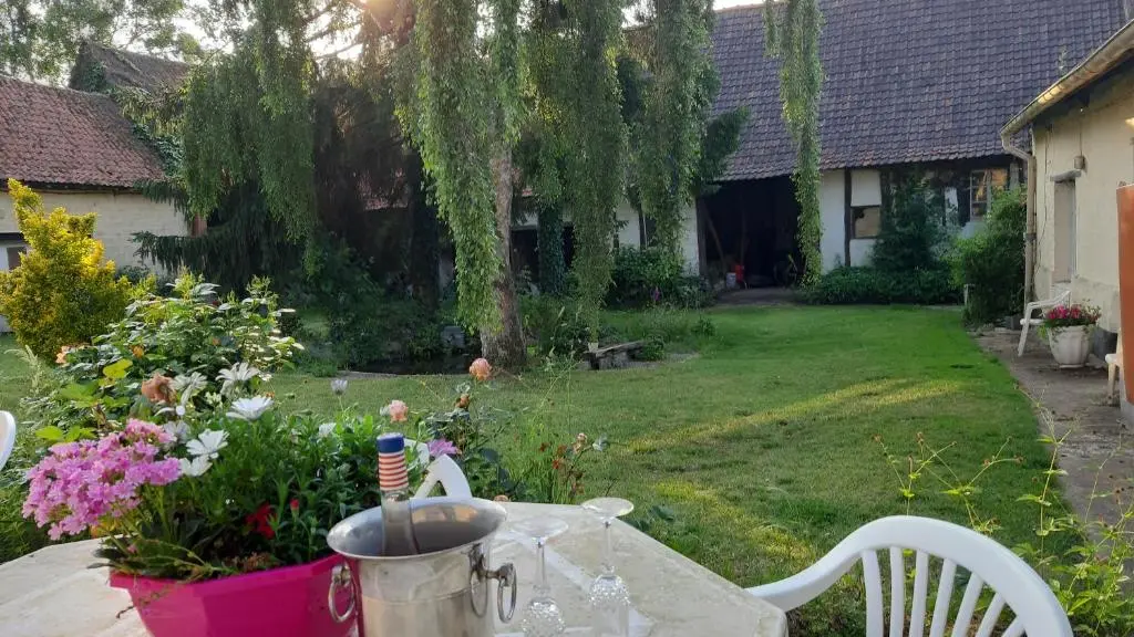 Le Domaine des anges, terrasse