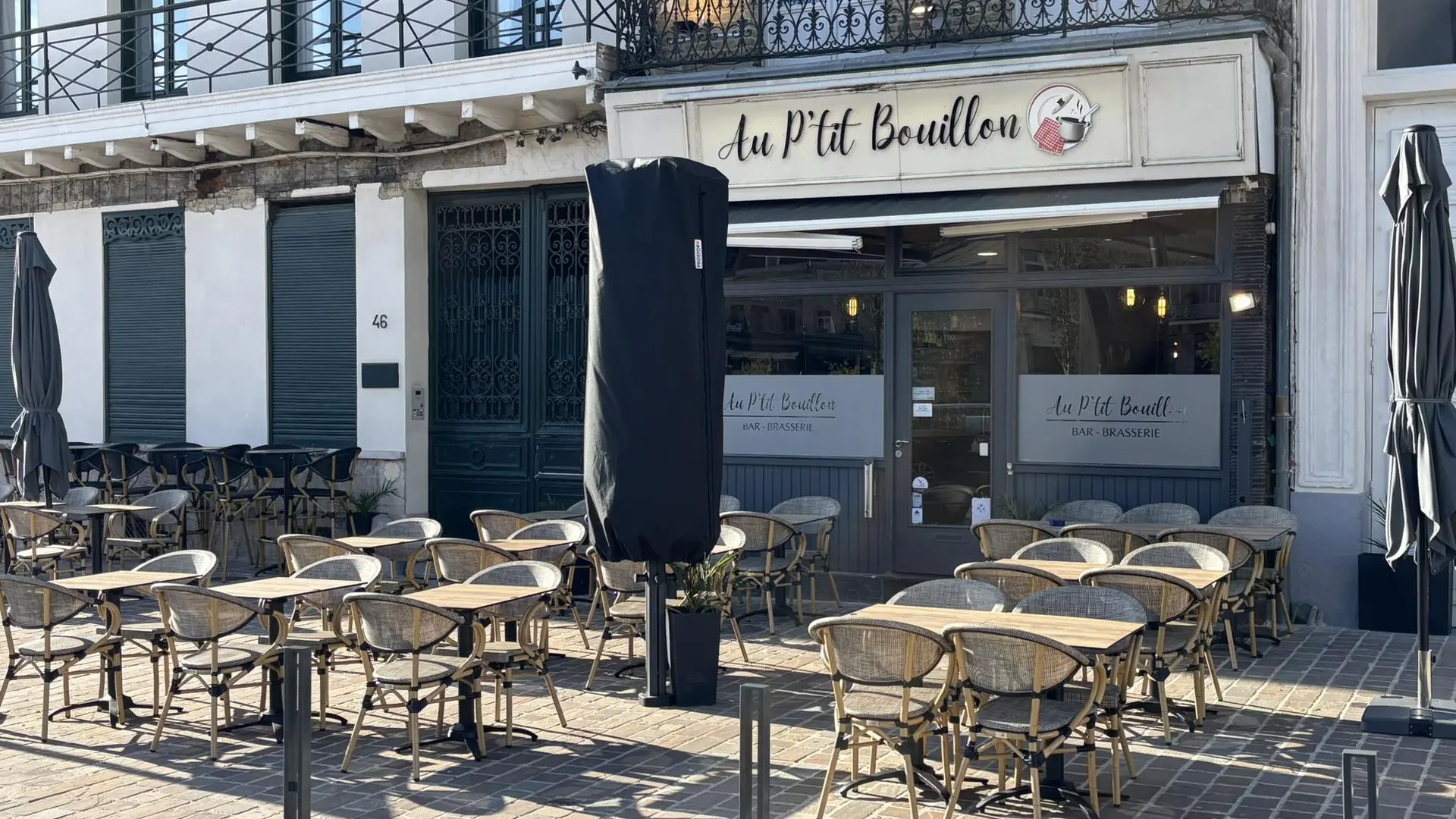 Façade - Au P'tit Bouillon, Saint-Omer