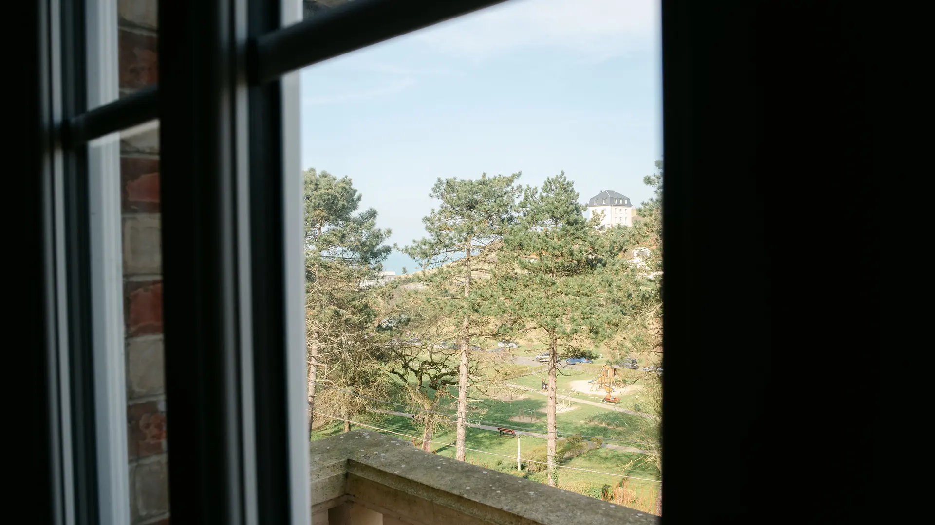 Vue mer depuis le balcon