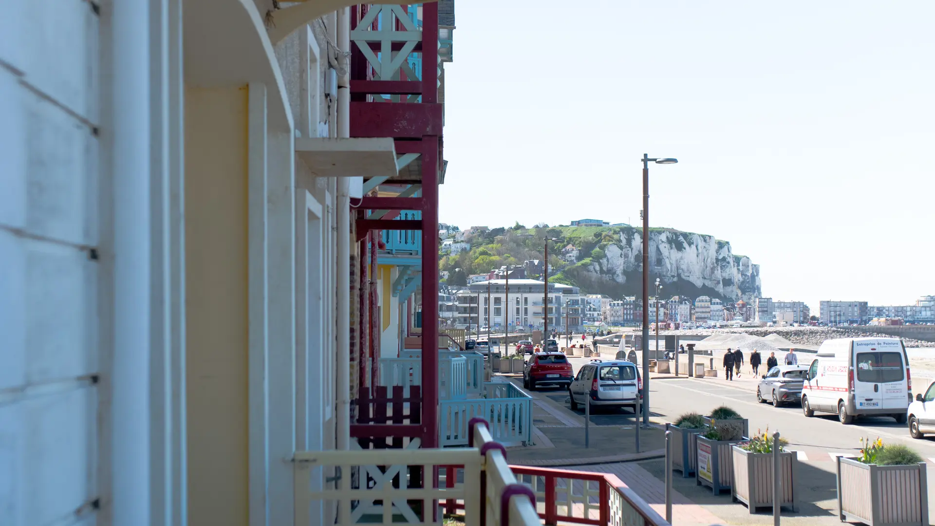 Terrasse et vue mer