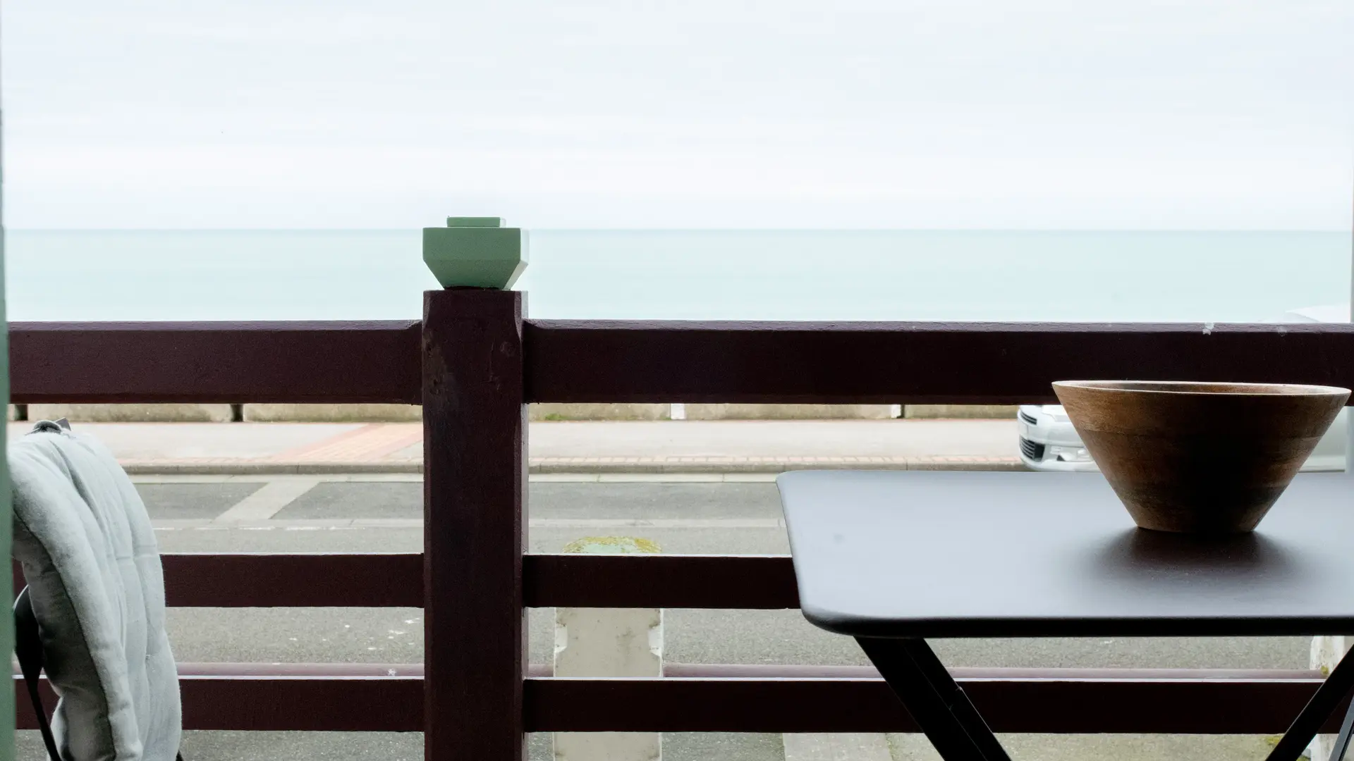 Terrasse et vue mer