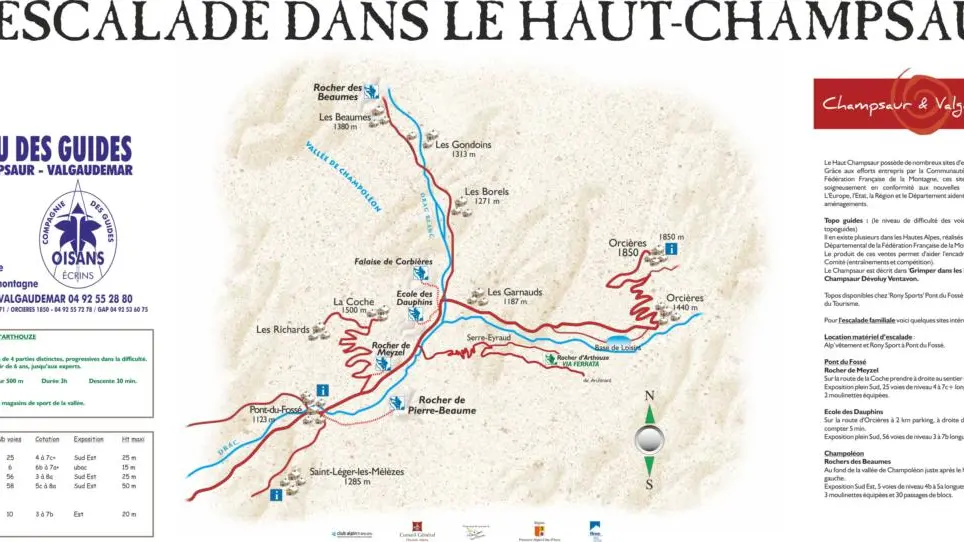 Escalade dans le Haut-Champsaur