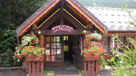L'entrée du restaurant