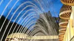 Les jets d'eau du Casino de Divonne