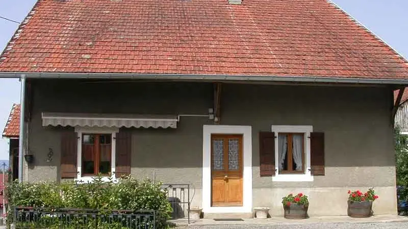 Vue extérieure de la maison - Ferme de Milly