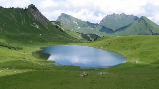 Lac de Roy en été