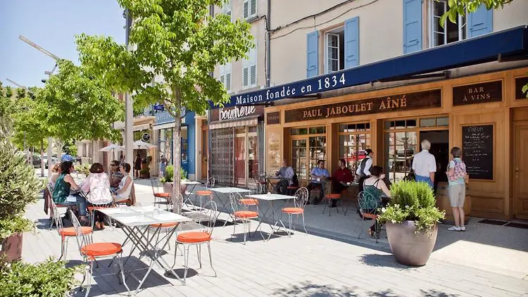Terrasse Vineum Paul Jaboulet Ainé