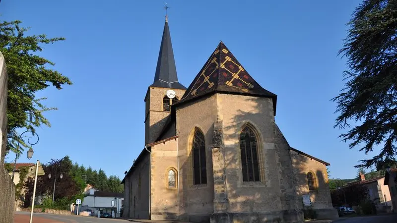 Eglise à Clocher Tour de Saint-André D'Apchon © Evelyne Deveaux
