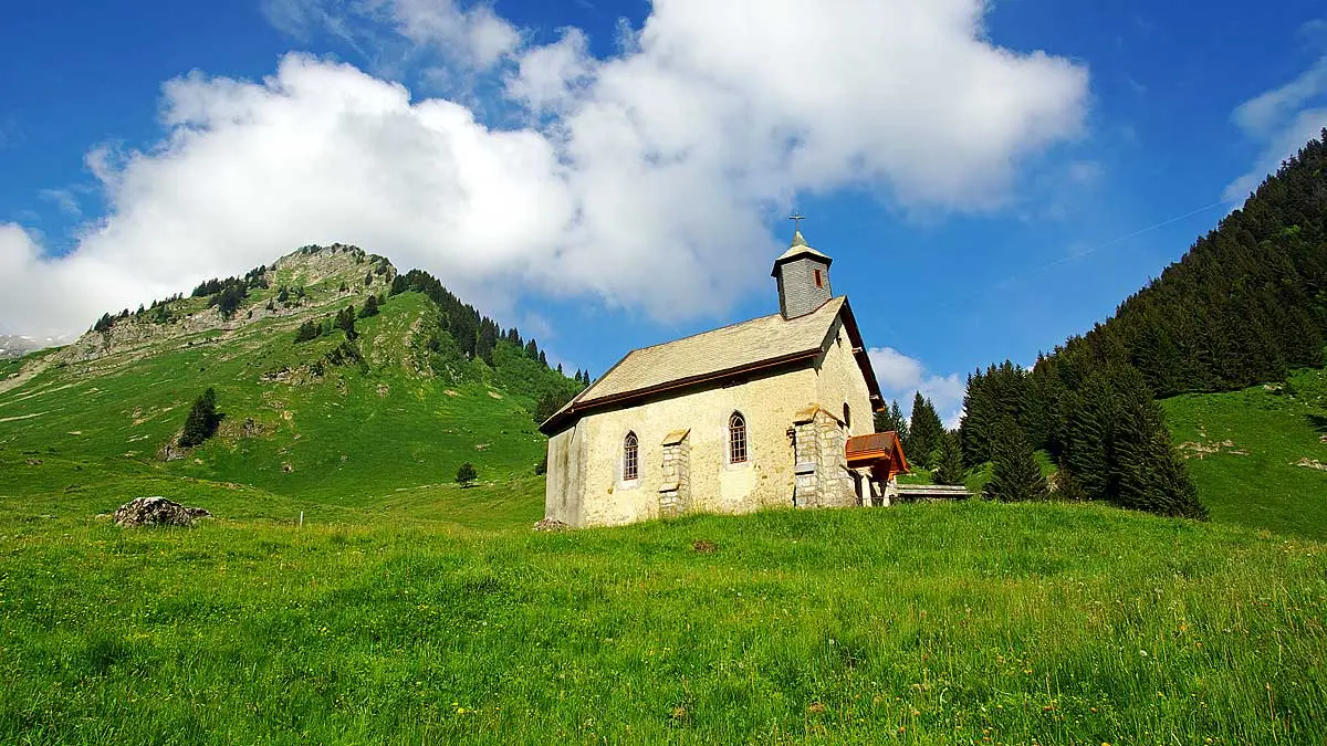 La Chapelle de Graydon au printemps