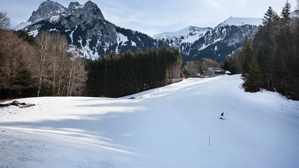 Circuit raquettes Bécrêt bernex pays d'Evian