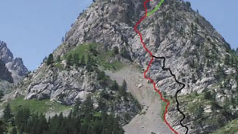 itinéraires de la Via Ferrata de Pra premier en Queyras
